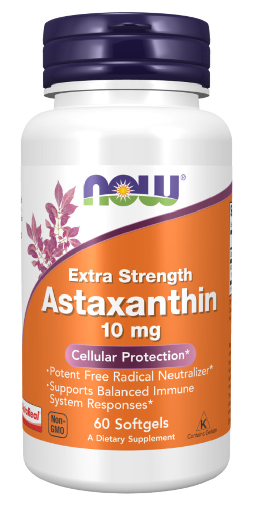 Астаксантин Now Astaxanthin 10 mg 60 капс
