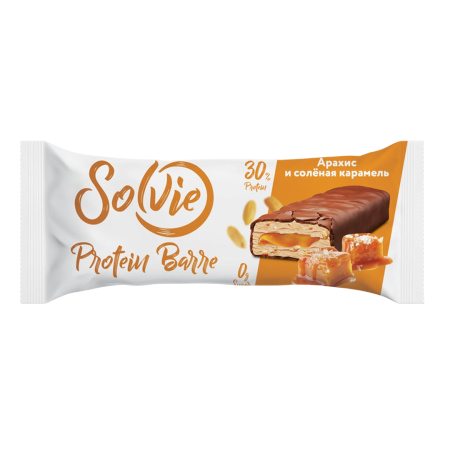 Батончик Глазированный Solvie Protein barre 50г