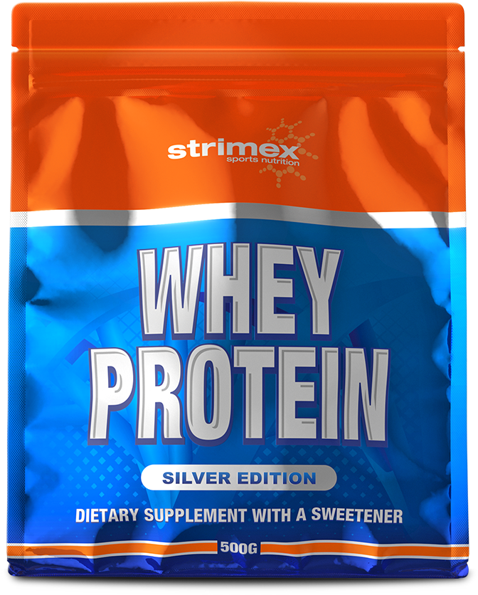 Сывороточный протеин Strimex Whey Protein Silver Edition 500 гр