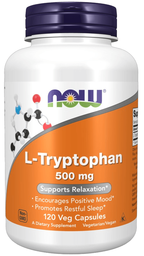Триптофан Now L-Tryptophan 500мг 120 капс