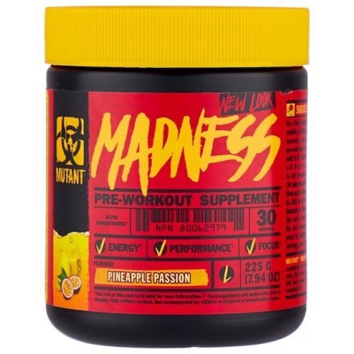 Предтрен MUTANT Madness 225 гр