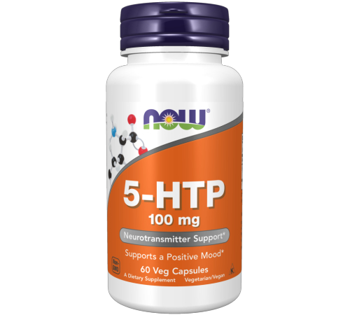 5 гидрокситриптофан Now 5-HTP 100 mg 60 капс