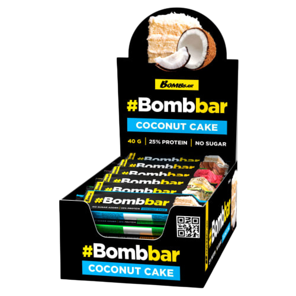 Bombbar Батончик глазированный в шоколаде (30шт х 40гр)