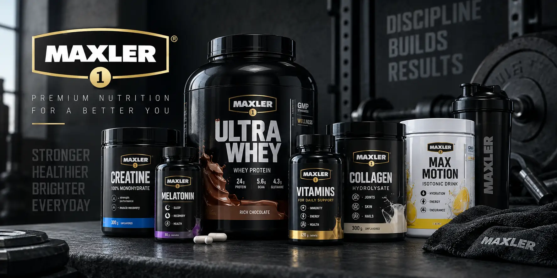 Maxler — спортивное питание, протеин, креатин, витамины и добавки