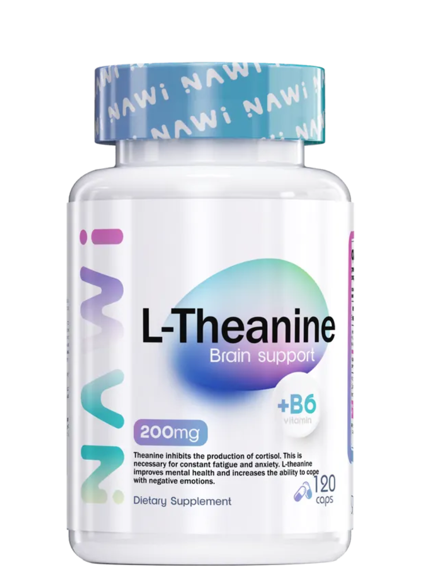 Теанин NAWI L-Theanine 120 caps